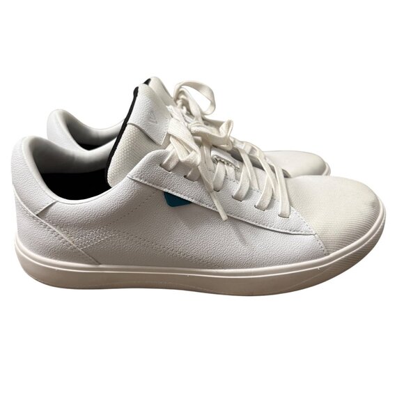 Vessi Soho Triple White Waterproof Travel Casual Shoes Womens Size 8 - Picture 7 of 10